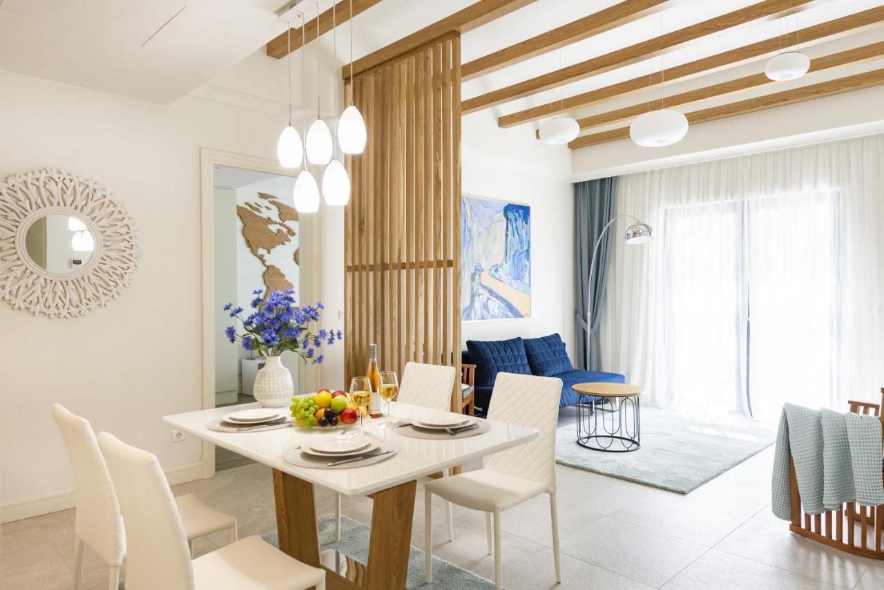 Lustica Apartments Central Tivat Eksteriør billede